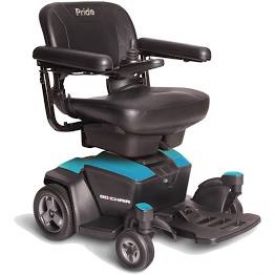 Pride Go-Chair Light Weight Transportable Motorized Wheelchair